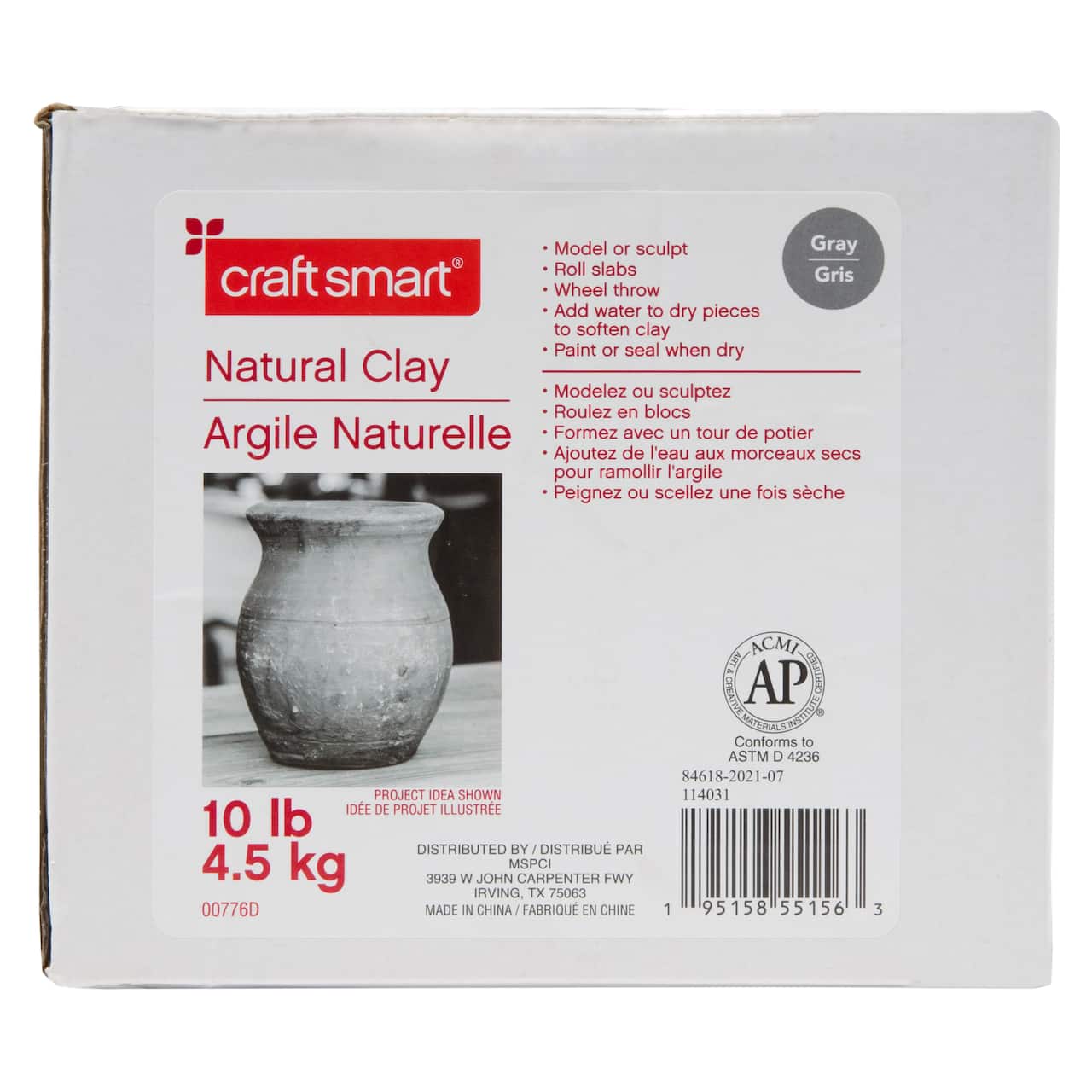 10lb. Natural Clay by Craft Smart®